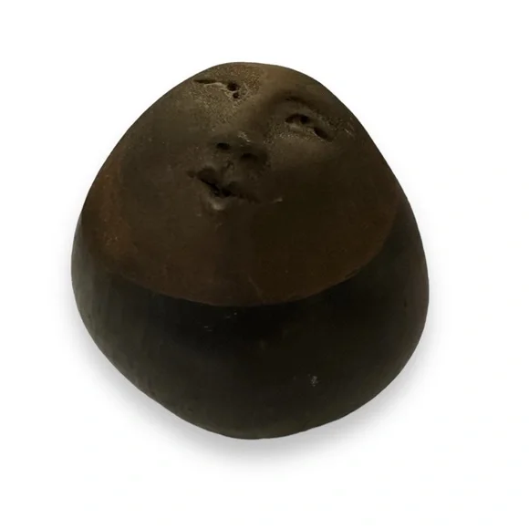 Ceramic Raku Deva Spirit Rattle - Picture 7 of 14